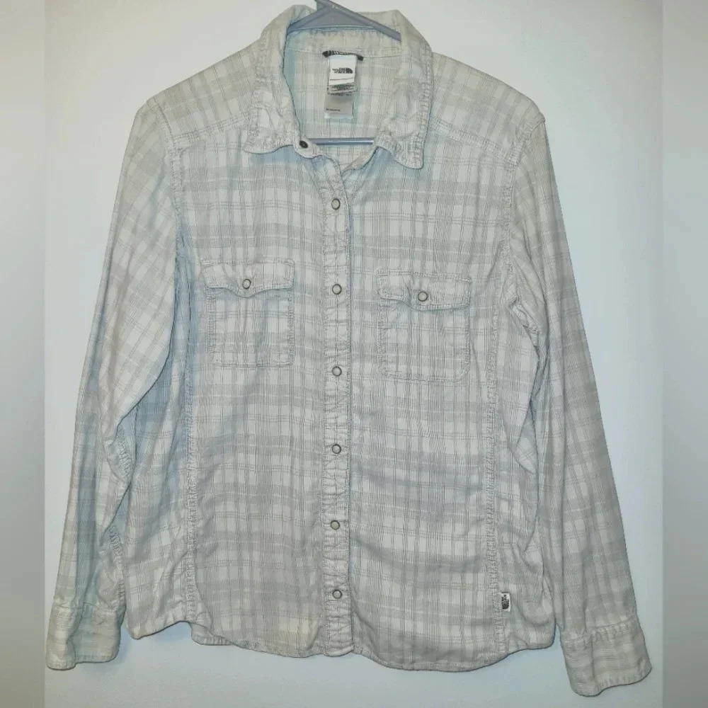 The North Face Corduroy Button up flannel